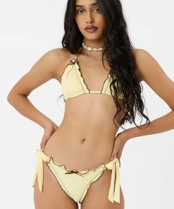 Frankie's Bikinis Tia Triangle Bikini Top NEW IN
