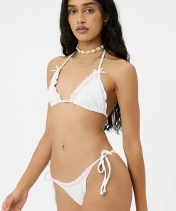 Frankie's Bikinis NEW IN Tia Waffle Triangle Bikini Top 5 Frankie's Bikinis NEW IN Tia Waffle Triangle Bikini Top