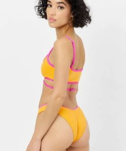 Frankie's Bikinis Waco Terry Bralette Bikini Top