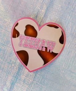 OnFemme By Lindsey's Kloset NEW IN Yeehaw Heart Sticker