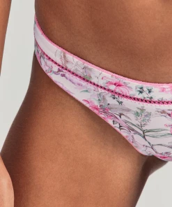 LoveShackFancy NEW IN Hawaiian Hibiscus Cheeky Bikini Bottom 6 LoveShackFancy NEW IN Hawaiian Hibiscus Cheeky Bikini Bottom