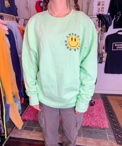 OnFemme By Lindsey's Kloset Good Energy Club Crew NEW IN