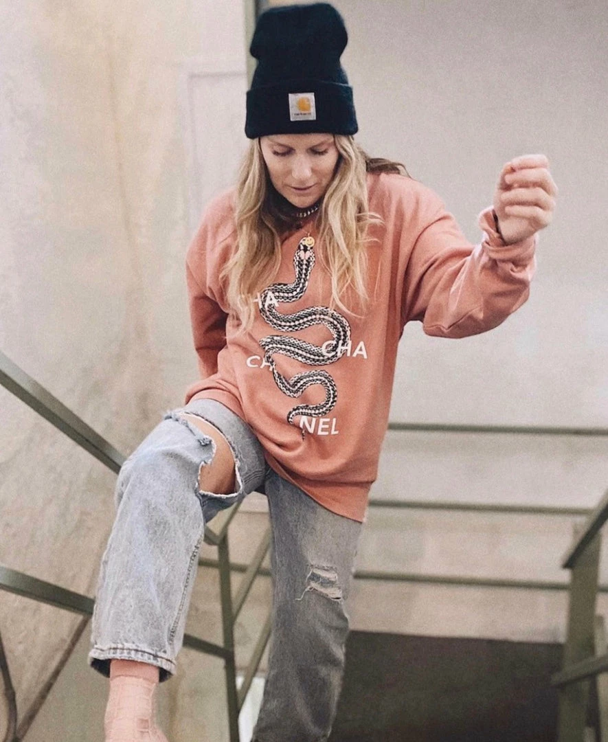 La Trading Cha Cha Cha Nel Crewneck NEW IN 1 La Trading Cha Cha Cha Nel Crewneck NEW IN