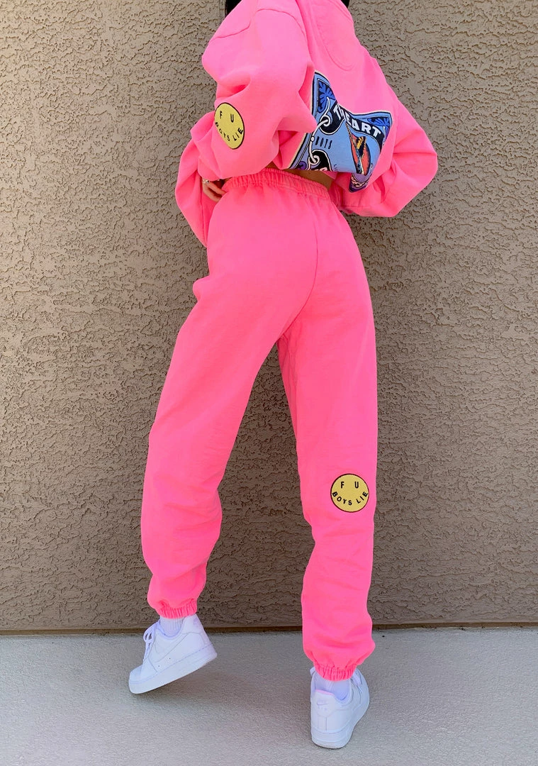 Boys Lie NEW IN Perfect Match Sweatpants 2 Boys Lie NEW IN Perfect Match Sweatpants