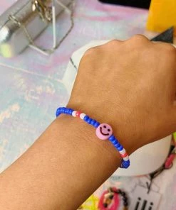 The Spice Girls NEW IN Smiley Kylie Bracelet