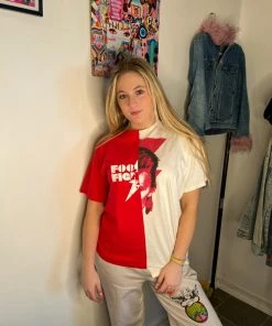 Undone By Kate Spliced Foo Fighter X Bowie Tee
