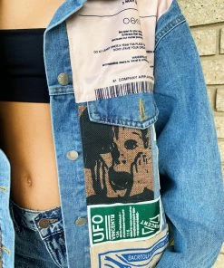 OnFemme By Lindsey's Kloset NEW IN The Coachella Denim Jacket