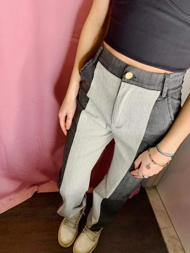 OnFemme By Lindsey's Kloset Poppy Pants In Domino 3 OnFemme By Lindsey's Kloset Poppy Pants In Domino