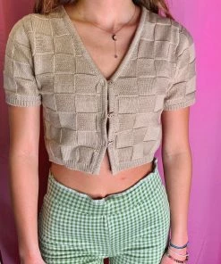 OnFemme By Lindsey's Kloset CHECK MATE TOP