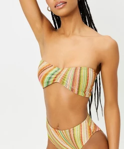 Frankie's Bikinis Jeanette Strapless Bandeau Bikini Top