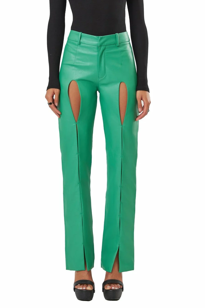 The Kript NEW IN NAIDA PANTS - GREEN 3 The Kript NEW IN NAIDA PANTS - GREEN