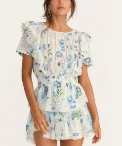 LoveShackFancy Natasha Mini Dress NEW IN