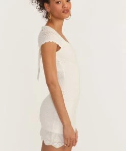 LoveShackFancy Elvirie Mini Dress NEW IN