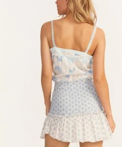 LoveShackFancy NEW IN Roux Mini Skirt