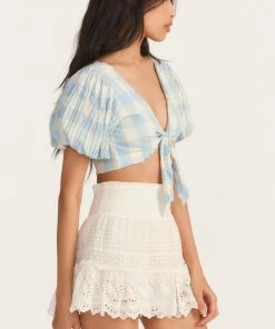 LoveShackFancy NEW IN Jimena Mini Skirt