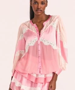 LoveShackFancy NEW IN Zavia Blouse