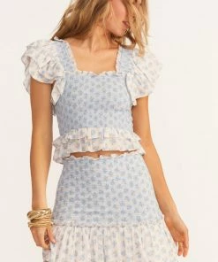 LoveShackFancy Wrennly Top NEW IN