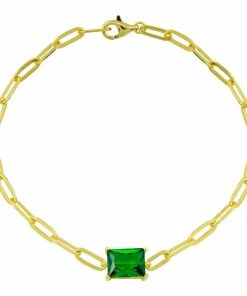 JTGjewelry Stone Paperclip Bracelet NEW IN