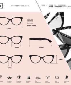 I.N.D.Y NEW IN Minimal Sunglasses