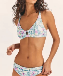 LoveShackFancy Max Hawaiian Hibiscus Bikini Bottom NEW IN