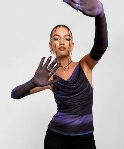 Motelrocks SURKA TOP IN COSMIC MELT