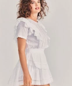 LoveShackFancy Natasha Mini Dress NEW IN