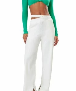 The Kript NOBU SWEATPANTS - WHITE