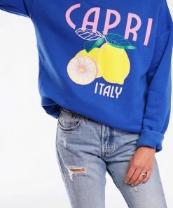 La Trading Preslie Capri Crewneck