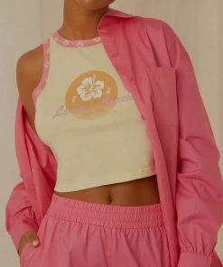 Pepper Mayo Lankai Traveller Crop - Butter NEW IN