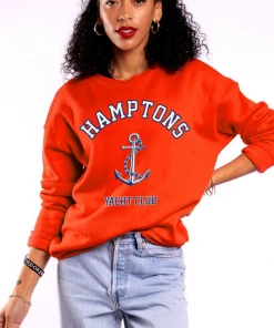 La Trading NEW IN Preslie Hamptons Crewneck