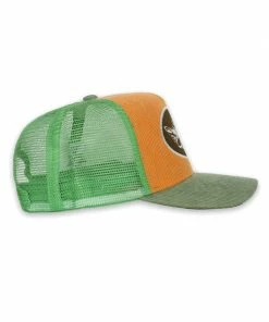 Boys Lie PUMPKIN CORDUROY TRUCKER HAT NEW IN
