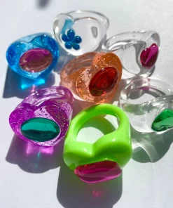 Bon Bon Whims Club NEW IN Rainbow Lucky Charms Ring