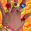 Bon Bon Whims Club NEW IN Rainbow Lucky Charms Ring