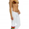 Aviator Nation Rainbow Stitch Sweatpants NEW IN