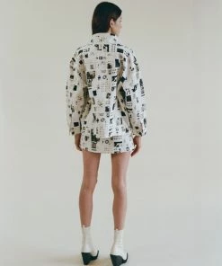 Rationalle AUGUSTA GALLERY PRINT OVERSIZED JACKET