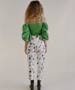 Rationalle SHIRIN TOP IN CHECK MATE NEW IN