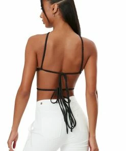 The Kript ROWAN TOP - BLACK NEW IN