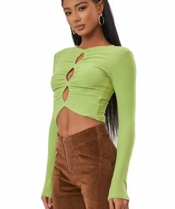 The Kript SINORA TOP - AVOCADO NEW IN