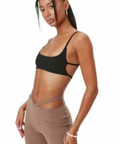 The Kript TALIA BRALETTE - BLACK NEW IN