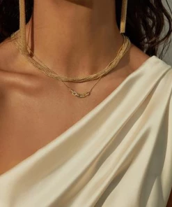 Luv AJ Accessories Twisted Bead Necklace