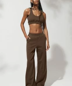 Alo HIGH-WAIST TROUSER WIDE LEG PANT NEW IN