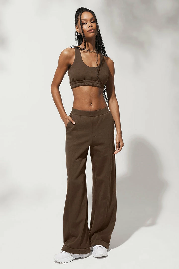 Alo HIGH-WAIST TROUSER WIDE LEG PANT NEW IN 1 Alo HIGH-WAIST TROUSER WIDE LEG PANT NEW IN