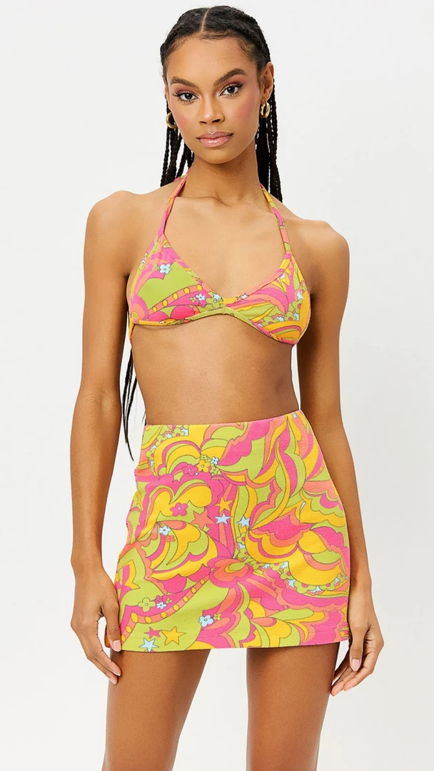 Frankie's Bikinis NEW IN Windward Terry Skirt 6 Frankie's Bikinis NEW IN Windward Terry Skirt