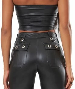 The Kript WOFFIE PANTS - BLACK NEW IN