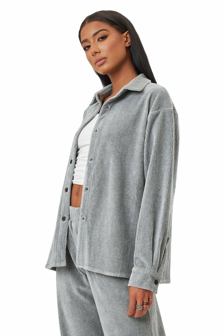 The Kript NEW IN WOODY JACKET - GREY 3 The Kript NEW IN WOODY JACKET - GREY