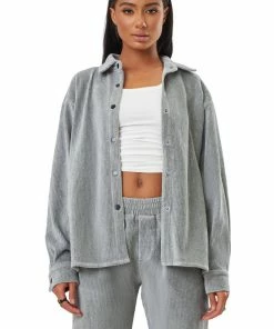 The Kript NEW IN WOODY JACKET - GREY