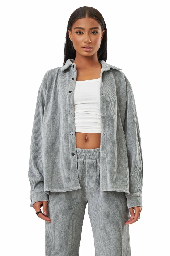 The Kript NEW IN WOODY JACKET - GREY 1 The Kript NEW IN WOODY JACKET - GREY