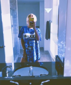 Mua Mua Dolls Clothing Chill Pill Sequin Dress