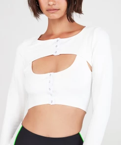 For Love And Lemons Clothing Avril Snap Top