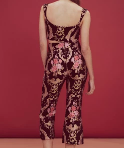 For Love And Lemons Brocade Crop Top